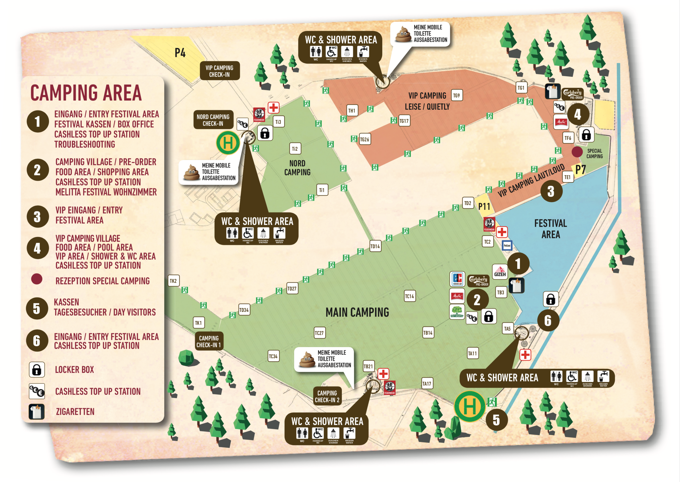 Camp check. Fogtonen Temple c1 Map. Book Festival Map.